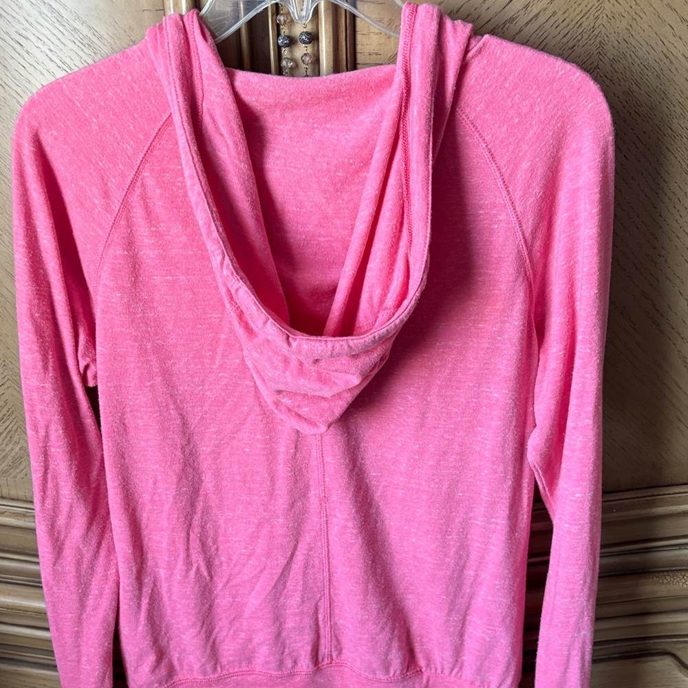 Nike Salmon/Pink Hoodie with White Accents - Picture 3 of 4